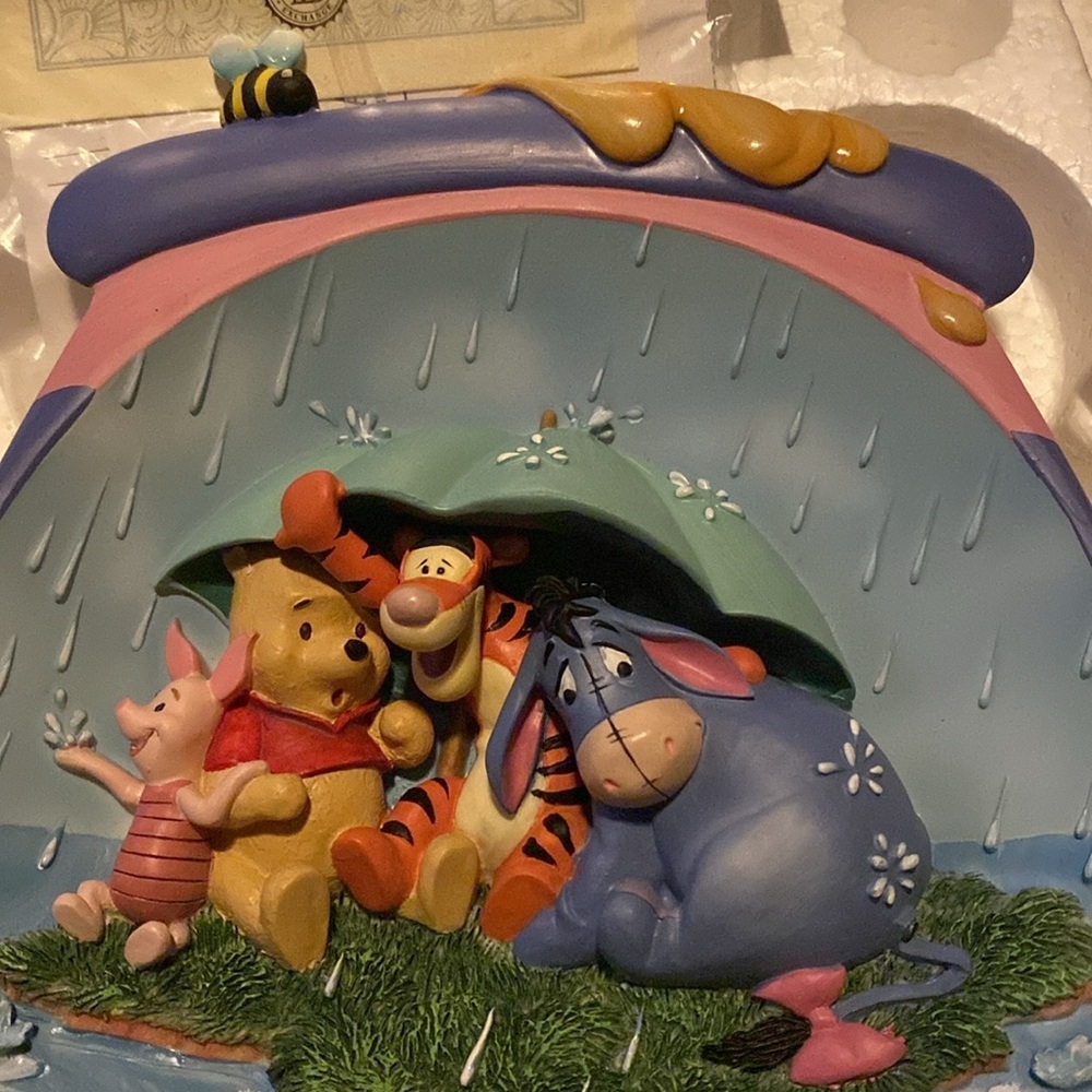 The Bradford Exchange Pooh’s Hunnypot Adventures Collector Plate - Picture 5 of 6